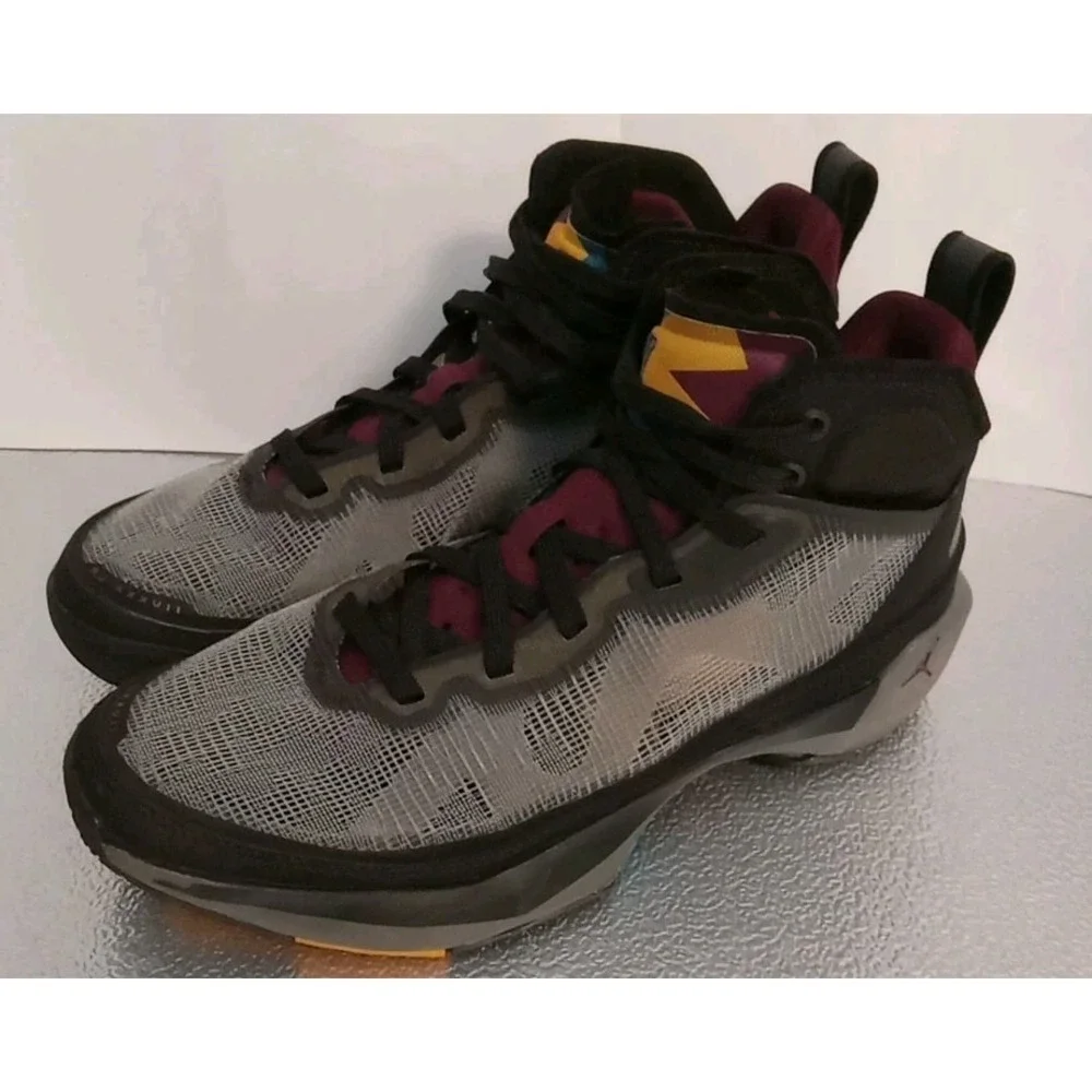 Nike Air Jordan 37 Bordeaux Men Midnight Fog 2022 Sneakers Size 8‎